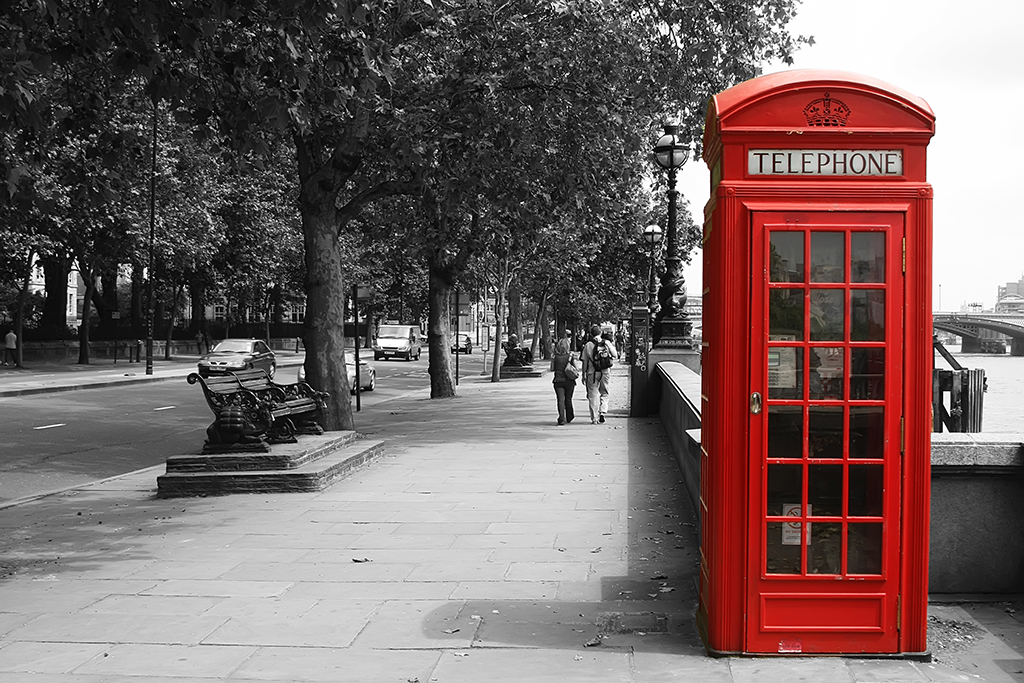 Londres: cabina de teléfonos