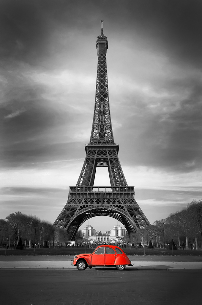 París: Torre Eiffel coche