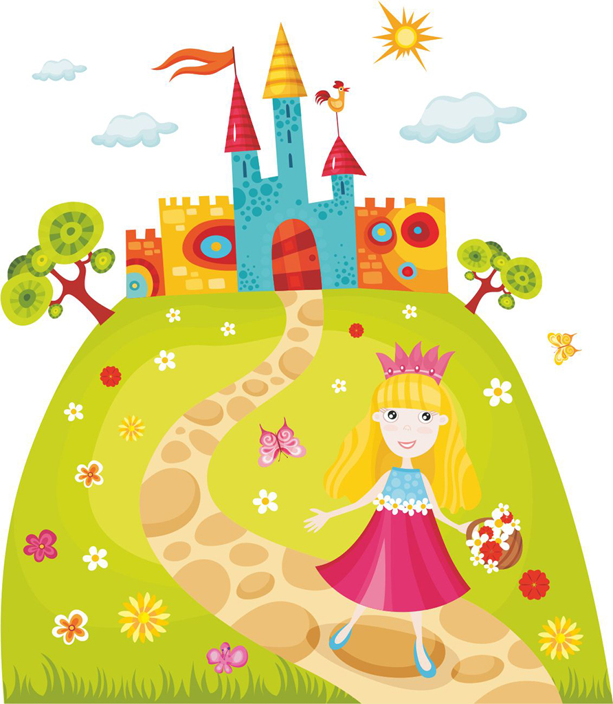 Princesa y su castillo