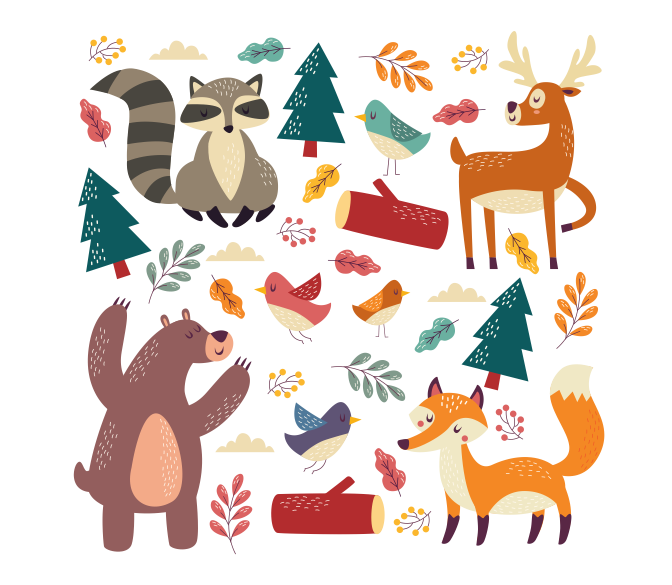 Animalitos del bosque