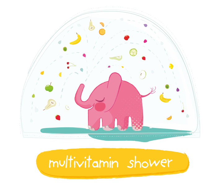 ELEFANTE EN DUCHA VITAMINADA