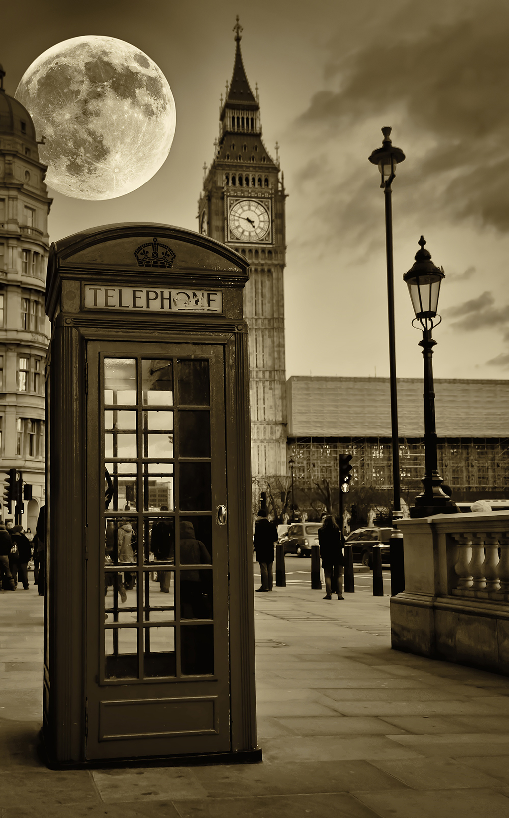 Luna sobre Londres