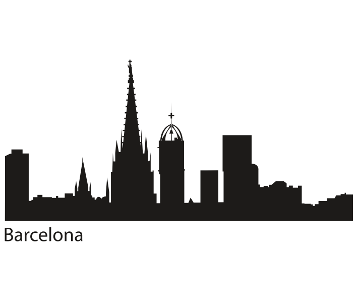 Barcelona skyline