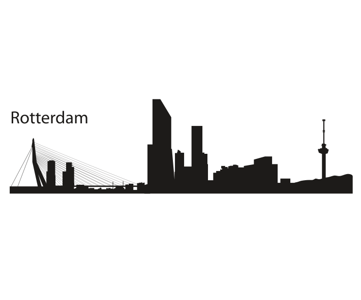 Rotterdam skyline