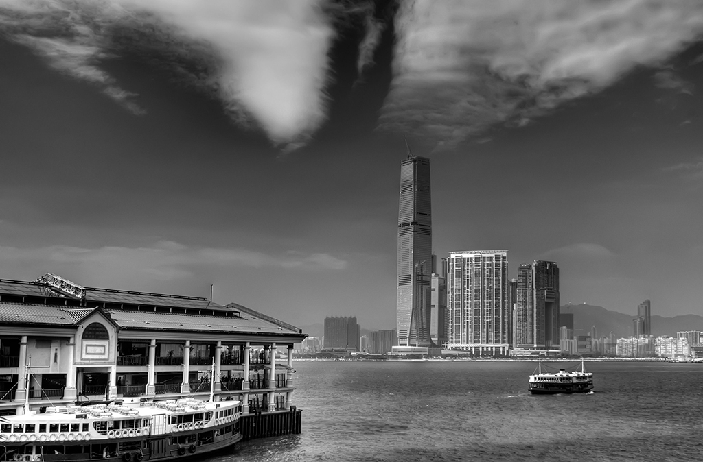 Hong Kong: ferry en Puerto de Victoria