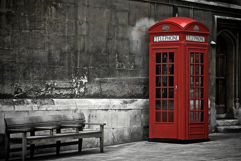 Londres: cabina telefónica