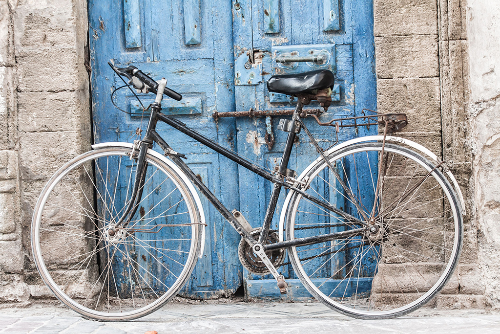Marruecos. Detalle bicicleta