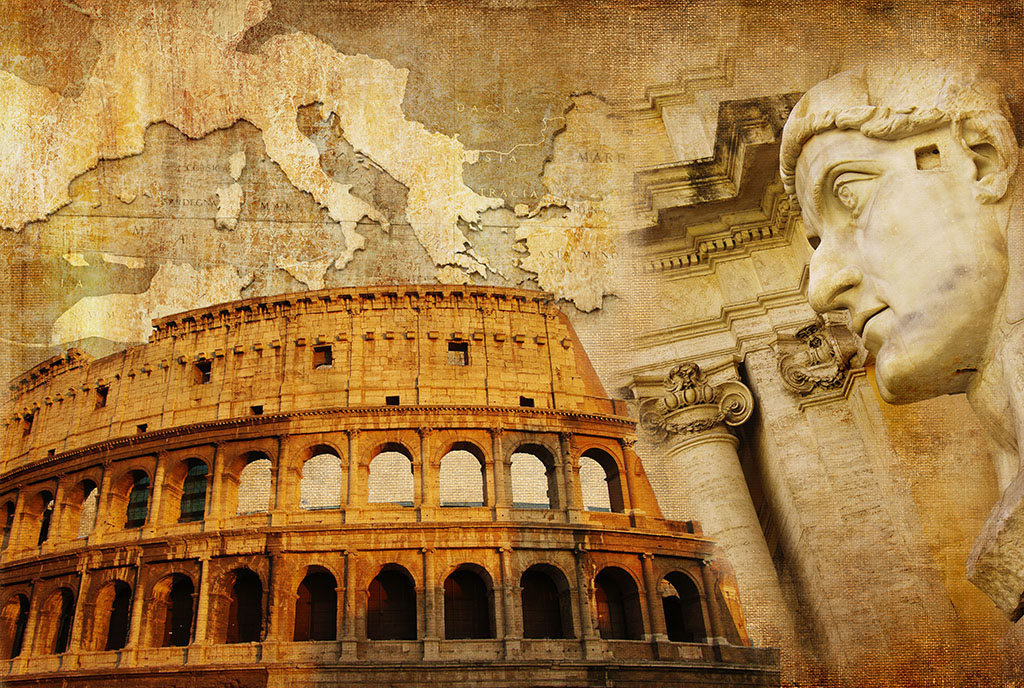 Roma: collage retro