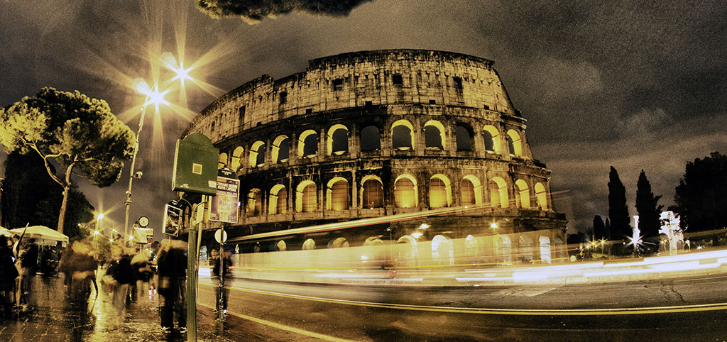 Roma: Coliseo de noche