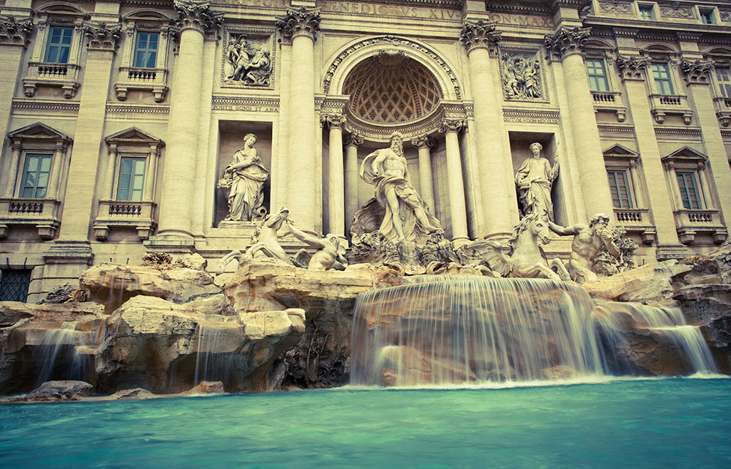 Roma: Fontana di Trevi 1