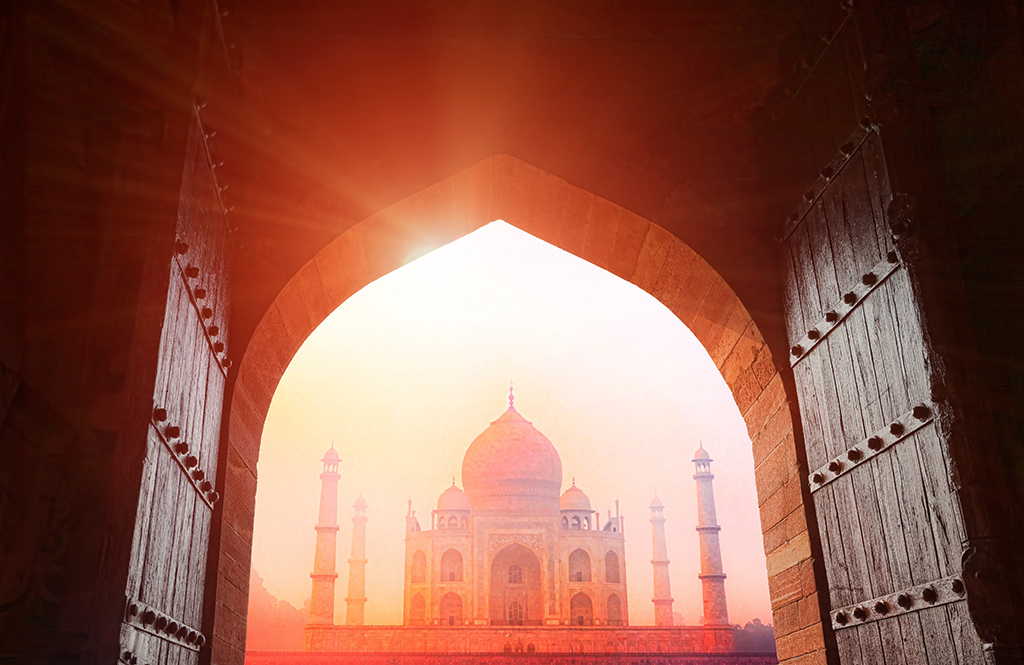 Taj Mahal: Palacio indio (Agra)