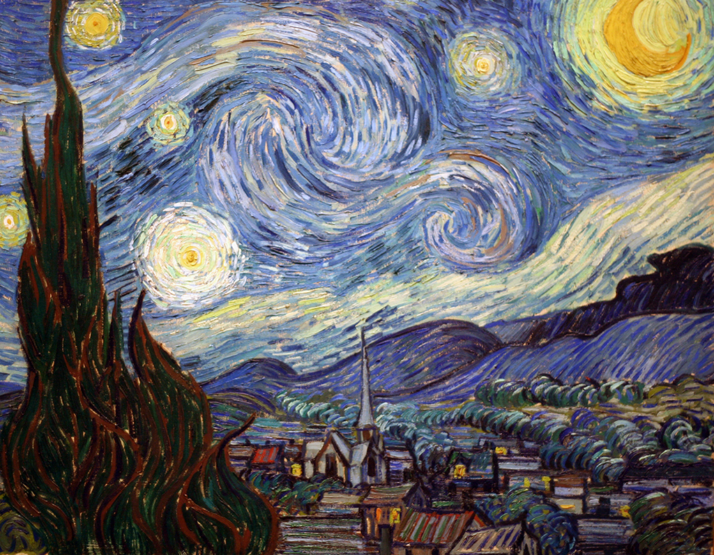 Noche estrellada (Van Gogh)